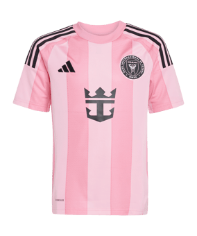adidas Inter Miami Trikot Home 2025 Mess Kids Pink - rosa