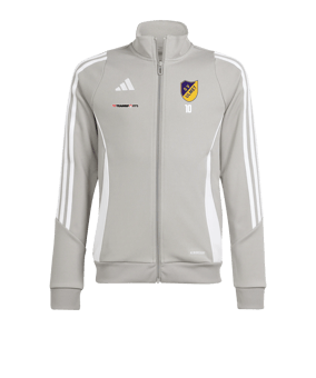 adidas Tiro 24 Trainingsjacke Grau Weiss