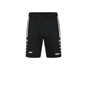 JAKO Allround Trainingsshort Schwarz F800