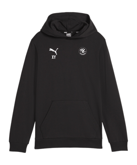 PUMA teamGOAL Casuals Hoody Kids Schwarz F03