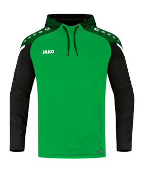 JAKO Performance Hoody Grün Schwarz F221 - gruen