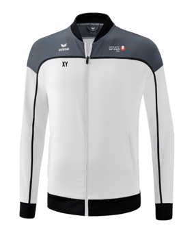 Erima Change by Präsentationsjacke Kids Weiss Grau