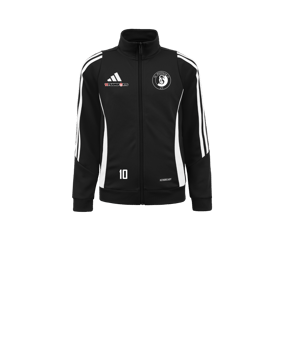 adidas Tiro 24 Trainingsjacke Kids Schwarz Weiss