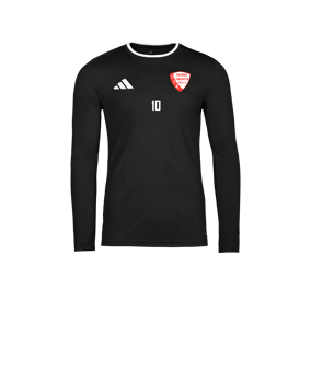 adidas Entrada 26 Trikot Langarm Schwarz