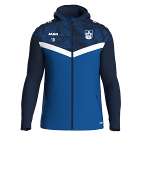 JAKO Iconic Kapuzenjacke Blau F403