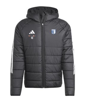 adidas Tiro 24 Winterjacke Schwarz Weiss