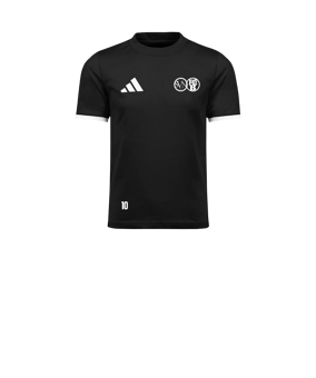 adidas Entrada 26 Trainingsshirt Kids Schwarz