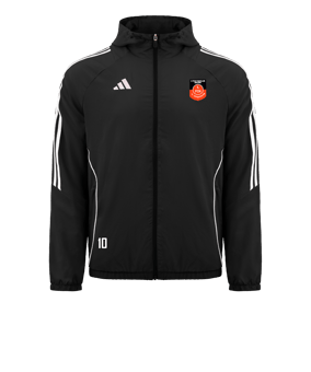 adidas Tiro 24 Windbreaker Schwarz Weiss