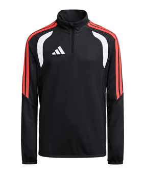 adidas Tiro 26 Training Zip Top Kinder Schwarz - schwarz