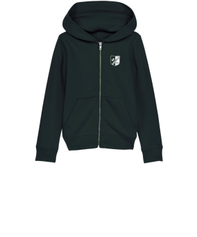 Merch Mini Cultivator 2.0 Zip-Hoodie Kids Black | #logo1c