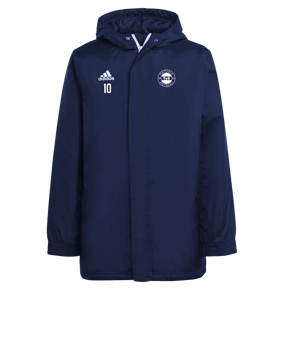 adidas Entrada 22 Stadium Jacke Blau