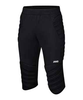 JAKO Striker Torwarthose Capri Kids Schwarz F08 - schwarz