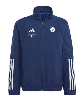 adidas Tiro 23 Präsentationsjacke Kids Blau