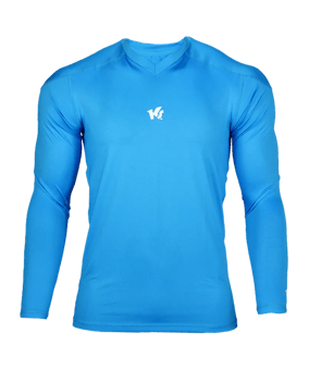 KEEPERsport Unterziehshirt Unpadded LS Blau F406 - blau