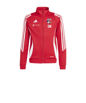 adidas Tiro 24 Trainingsjacke Kids Rot Weiss