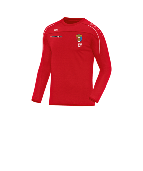 JAKO Classico Sweatshirt Kids Rot Weiss F01