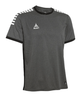 Select Monaco Trikot Grau Schwarz F990 - grau