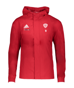 adidas Entrada 22 Allwetterjacke Rot