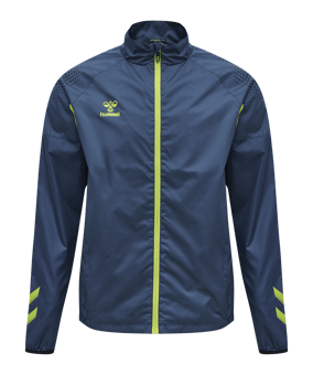 Hummel hmlLEAD Pro Windbreaker Jacke Blau F7642 - blau