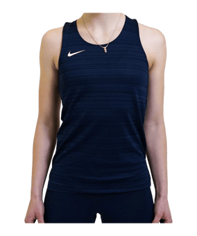 Nike Stock Dry Miler Tanktop Damen Blau F451 - blau
