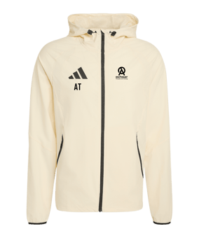 adidas Tiro Travel Windjacke Beige