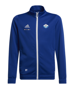 adidas Entrada 22 TK Trainingsjacke Kids Blau