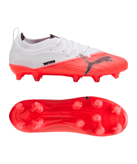 PUMA ULTRA Nitro 7 Ultimate FG/AG Arrival Kids Rot F01