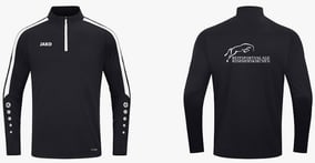 JAKO Power Sweatshirt Kids Schwarz Weiss F800
