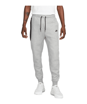 Nike Tech Fleece Jogginghose Grau Schwarz F063 - grau
