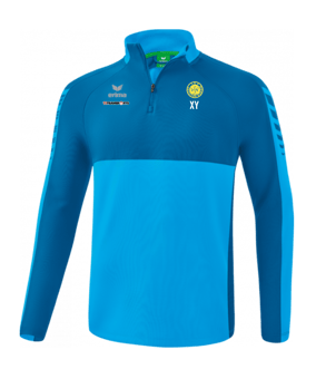 Erima Six Wings Trainingstop Hellblau Türkis