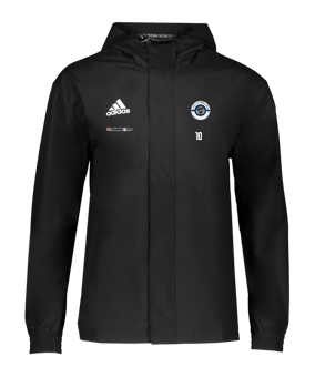 adidas Entrada 22 Allwetterjacke Kids Schwarz