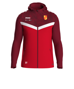 JAKO Iconic Kapuzenjacke Rot F103
