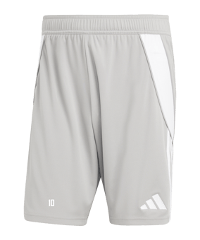adidas Tiro 24 Short Grau Weiss
