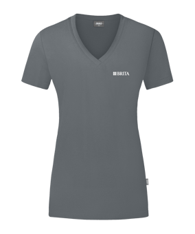 JAKO Organic T-Shirt Damen Grau F840