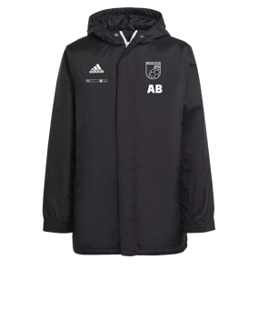 adidas Entrada 22 Stadium Jacke Schwarz