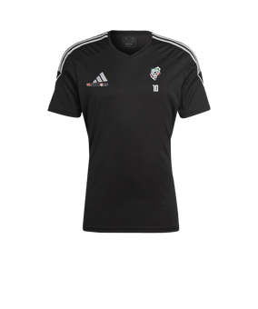 adidas Tiro 23 Trikot Schwarz Weiss