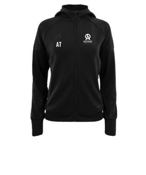 adidas Tiro 25 Travel Kapuzenjacke Damen Schwarz