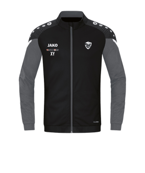 JAKO Performance Polyesterjacke Schwarz F804
