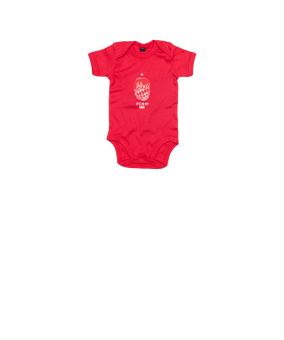 Merch Baby Body Red | #dna