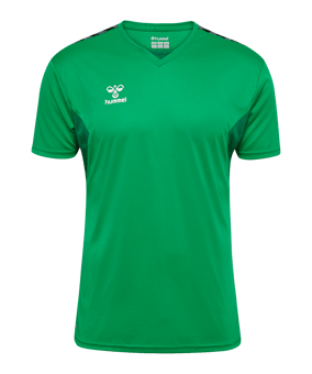 Hummel hmlAuthentic Poly Trikot Grün F6235 - gruen