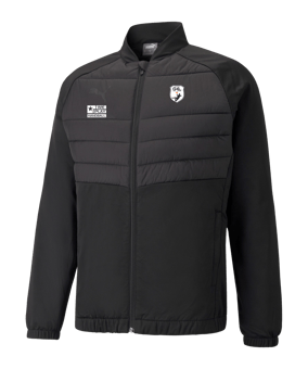 PUMA teamLIGA Hybrid Jacke Schwarz F03