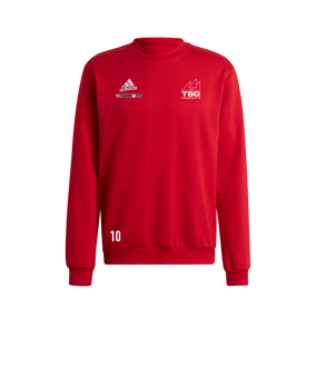adidas Entrada 22 Sweatshirt Rot
