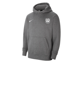 Nike Park 20 Fleece Hoody Kids Grau Weiss F071