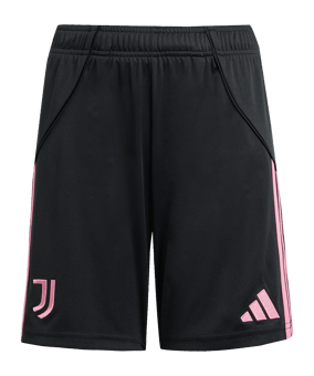 adidas Juventus Turin Short Home 2025/2026 Kids Schwarz - schwarz