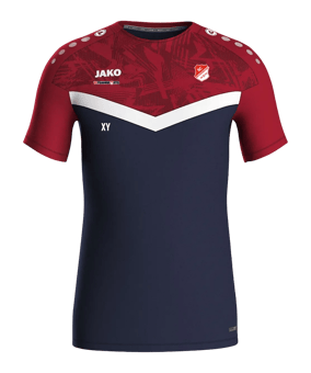 JAKO Iconic T-Shirt Kids Blau Rot F901