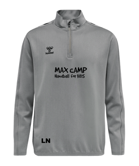 Hummel hmlCORE XK HalfZip Sweatshirt Grau F2006