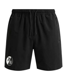 Nike SC Freiburg Tech Knit Korte broek Zwart K010 - zwart