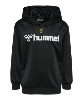 Hummel logo Sweat à capuche enfants noir F2001 