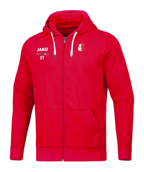 JAKO Base Kapuzenjacke Damen Rot F01