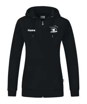 JAKO Organic Kapuzenjacke Damen Schwarz F800